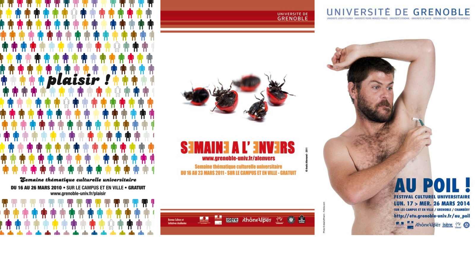 Affiches des éditions précédentes du Festitval culturel universitaire (1) Affiches des éditions précédentes du Festitval culturel universitaire (1)