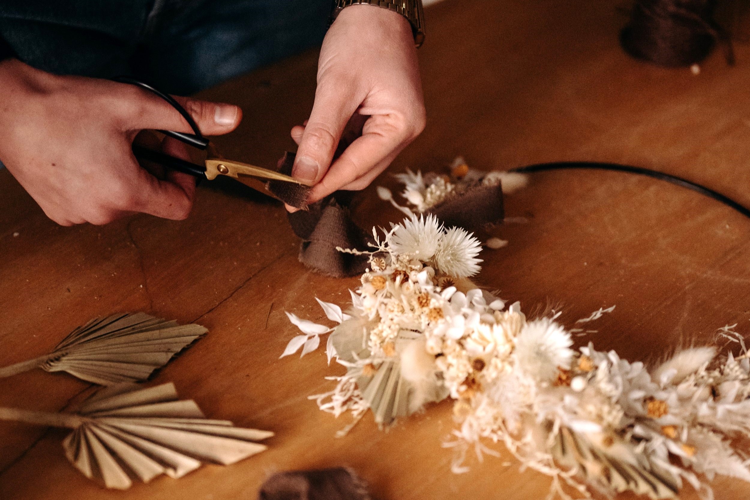 Atelier de création florale