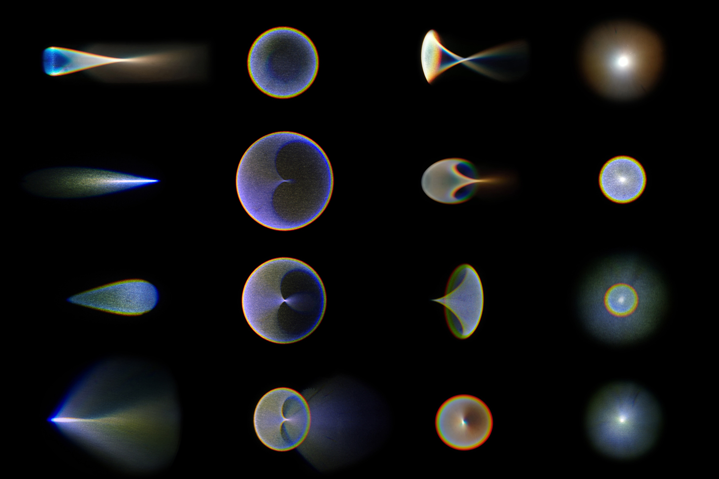 Aberrations d'une lentille sphérique