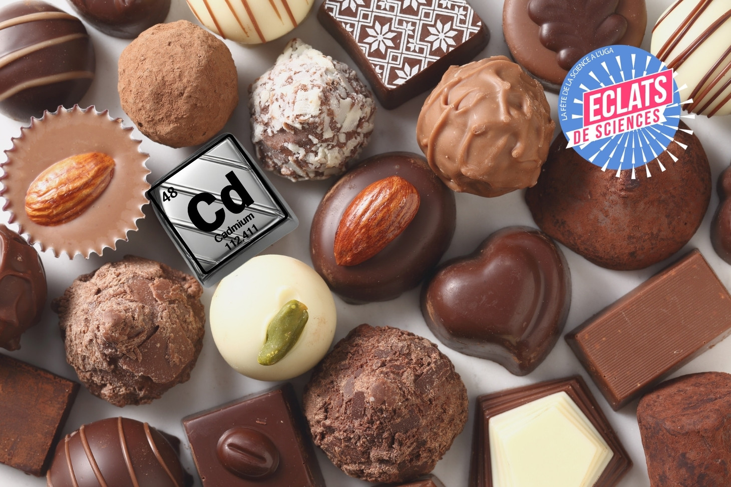 Image de chocolats et de cadmium