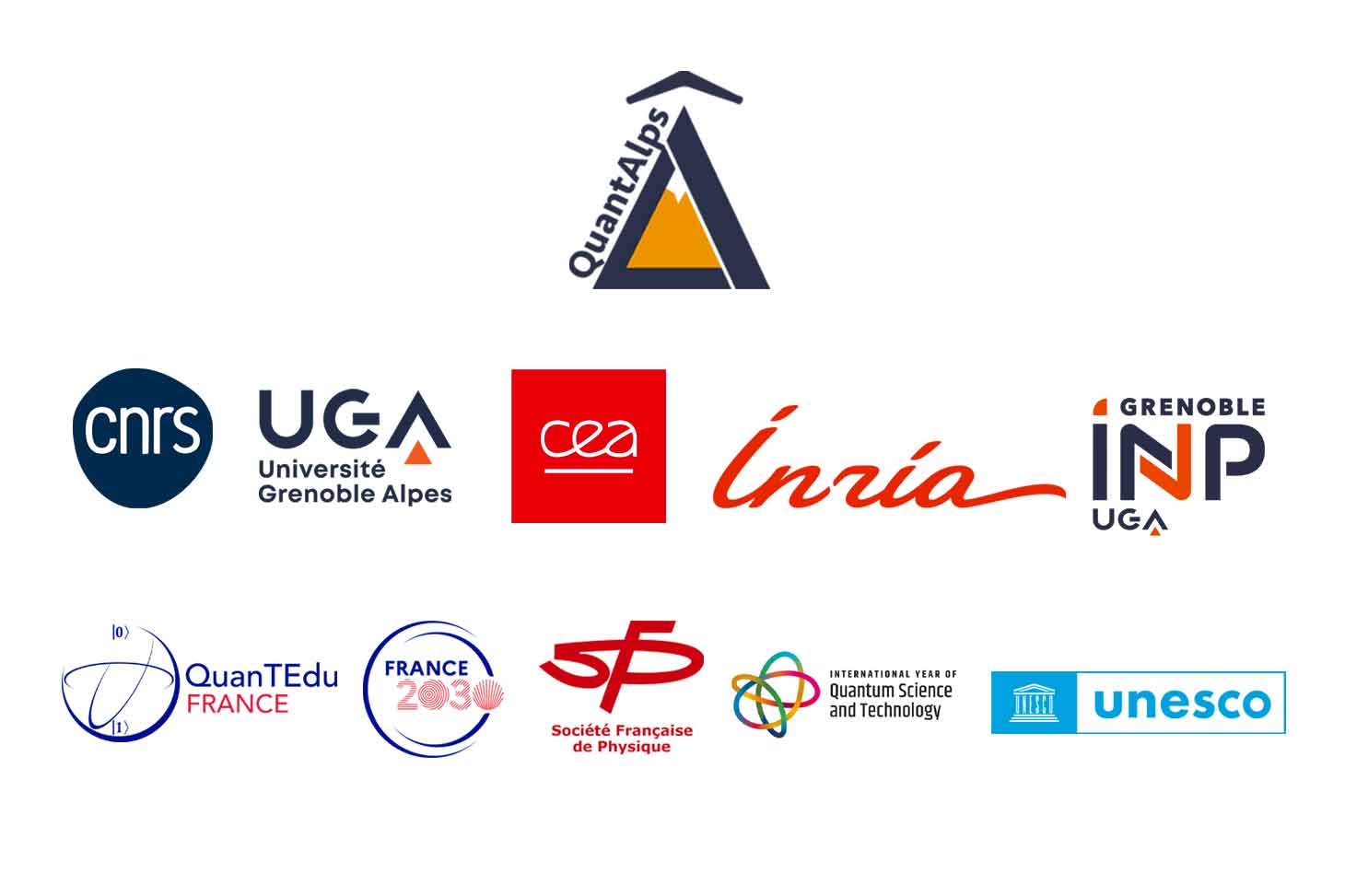 Logos des organisateurs de la conférence