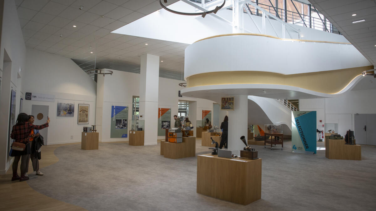 Vue espace muséographique BUJF